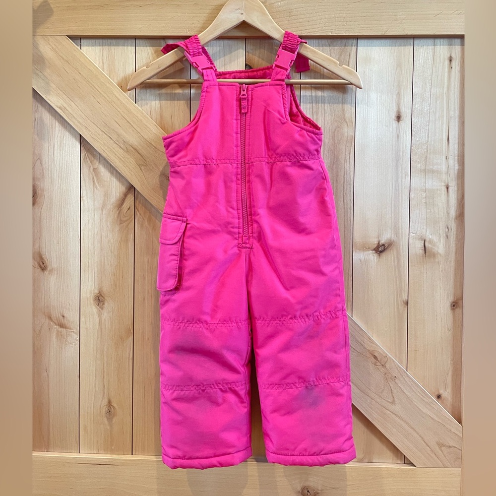 London Fog Girl Snow Bibs. Size 3T